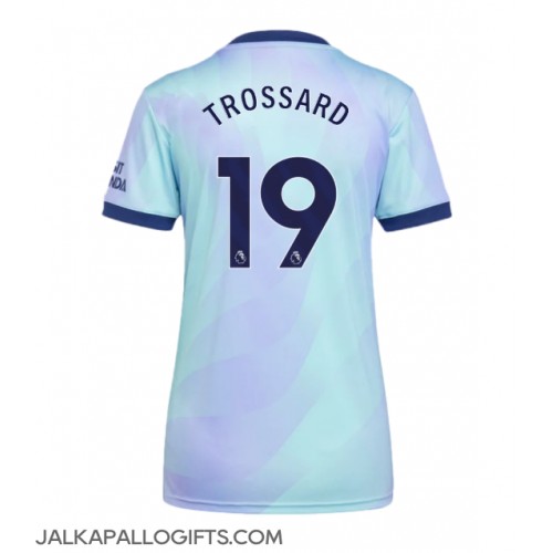 Arsenal Leandro Trossard #19 Kolmaspaita Naiset 2024-25 Lyhythihainen